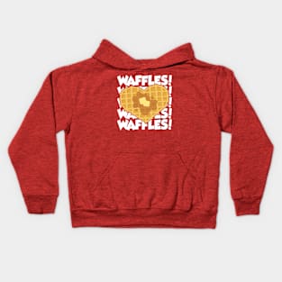 Waffles! Kids Hoodie